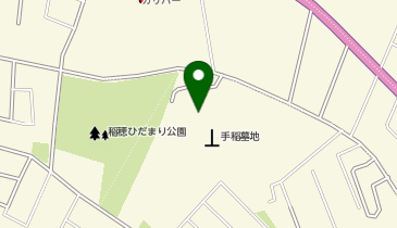 札幌市営手稲墓地の地図画像