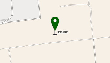 石狩市営生振墓地の地図画像