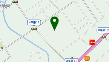 岩見沢市営利根別墓地の地図画像