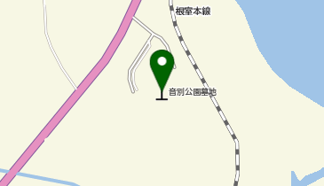 釧路市営音別公園墓地の地図画像