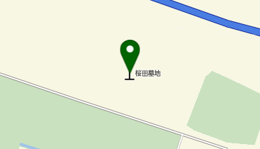 釧路市営桜田墓地の地図画像