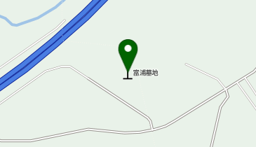 登別市営富浦墓地の地図画像