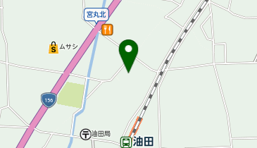 三郎丸蒸留所の地図画像