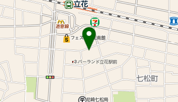 小林整骨院 立花の地図画像