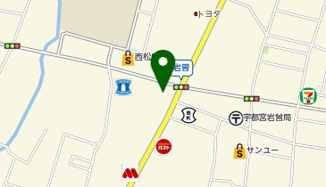 日本亭 岩曽店の地図画像