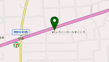 セレモニーホール まごころの地図画像