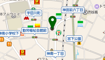 RAGEBLUE(レイジブルー) 渋谷店の地図画像