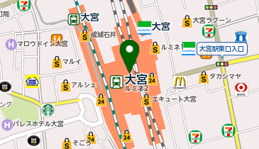【9/16オープン】AKOMEYA TOKYO(アコメヤ トウキョウ) ルミネ大宮店の地図画像