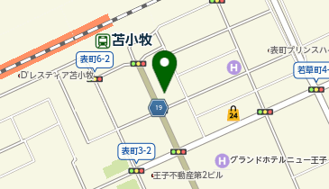 【10/2オープン】美容プラージュ 苫小牧店の地図画像