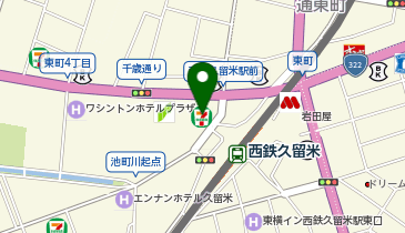 高価買取専門店 まねきや 西鉄久留米駅前店の地図画像