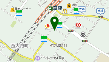 【9/1オープン】eyetem(アイテム) 草津駅前店の地図画像