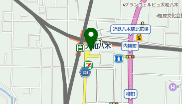 【9/4オープン】ひとくち餃子の頂 大和八木駅南口店の地図画像