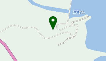 皆瀬ダムセンター広場の地図画像