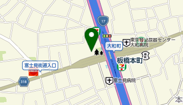 おかえりサウナ板橋の地図画像