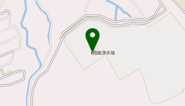 高揚浄水場の地図画像