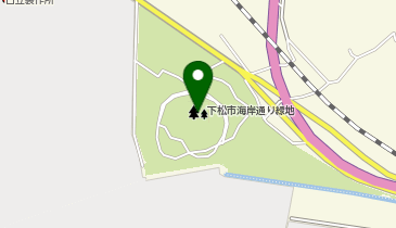 恋ケ浜クナイパーク(恋ケ浜緑地公園)の地図画像