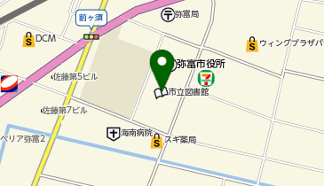 みなともまちなか交流館(弥富まちなか交流館)の地図画像