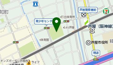 シンコースポーツグラウンド(川西運動場)の地図画像