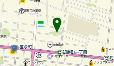 コミベーカリー土佐あんぱん知寄公園の地図画像