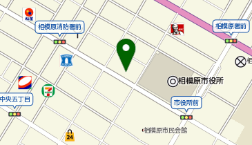 こけ丸の森(相模原市職員会館敷地内緑地)の地図画像