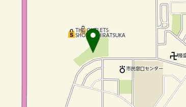 平塚大神THE OUTLETS公園(大神第3公園)の地図画像