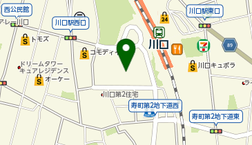 川口総合文化センター・リリア フカガワみらいホールの地図画像