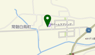 ホテルパームスプリング レストラン 白鳥の地図画像