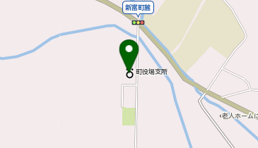 新田コミュニティセンターの地図画像