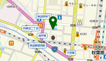 株式会社 秋月電子通商 秋葉原店の地図画像