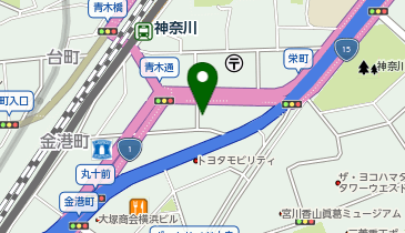 近畿日本ツーリスト株式会社 横浜支店の地図画像