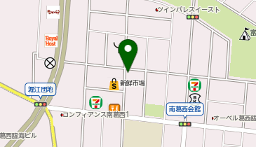 ダスキン築地の地図画像