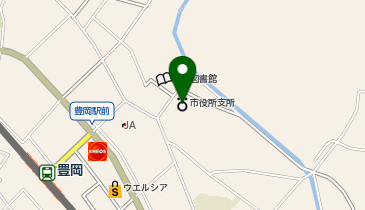 磐田市 豊岡支所の地図画像