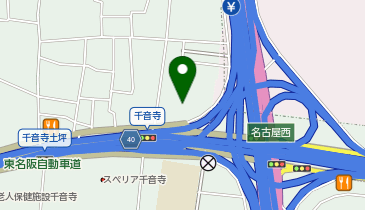メルセデス・ベンツ 千音寺の地図画像
