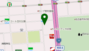 英会話ロケイシャスの地図画像