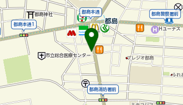 都島ゴルフスタジオの地図画像