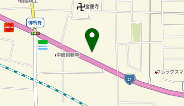【8/8オープン】GURUNIE(グルニエ) 垂井店の地図画像