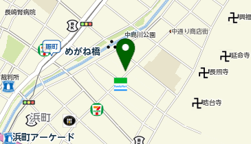 VAG REE めがね橋LOGIC IIの地図画像