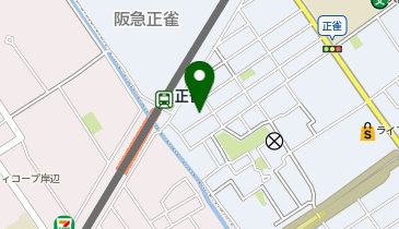 【8/3オープン】Cafeよはくの地図画像