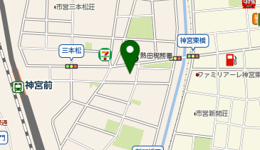 【8/23オープン】GURU 神宮前駅前店の地図画像