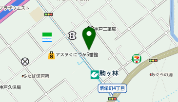【8/24オープン】萬吉食堂の地図画像