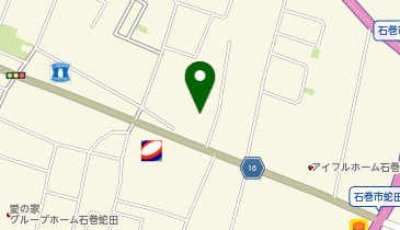 【8/8オープン】中華そば専門 田中そば店 石巻店の地図画像