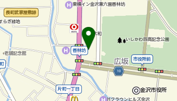 【8/1オープン】モンクレール 石川金沢店の地図画像