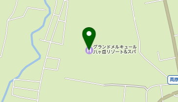 【8/10オープン】グランドメルキュール八ケ岳リゾート&スパ ピックルボールコートの地図画像