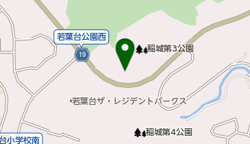 若葉台公園多目的広場の地図画像