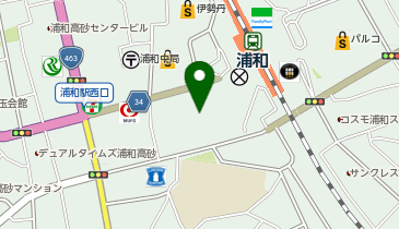 【8/29オープン】ビックカメラ 浦和西口店の地図画像