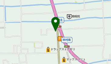 【8/14オープン】池内自動車 八女店の地図画像