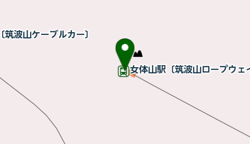 筑波山京成ホテル BUSルームの地図画像