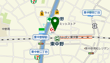 【8/12オープン】買取専科 東中野駅西口1番店の地図画像