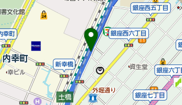 シャンソニエ蛙たちの地図画像