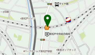 【8/10オープン】やきとり にしだ場 新松戸店の地図画像